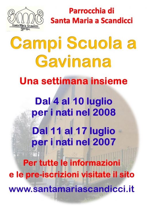 Campi Scuola a Gavinana
