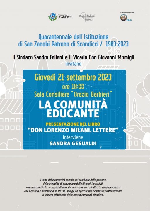 Presentazione libro: Don Lorenzo Milani – Lettere