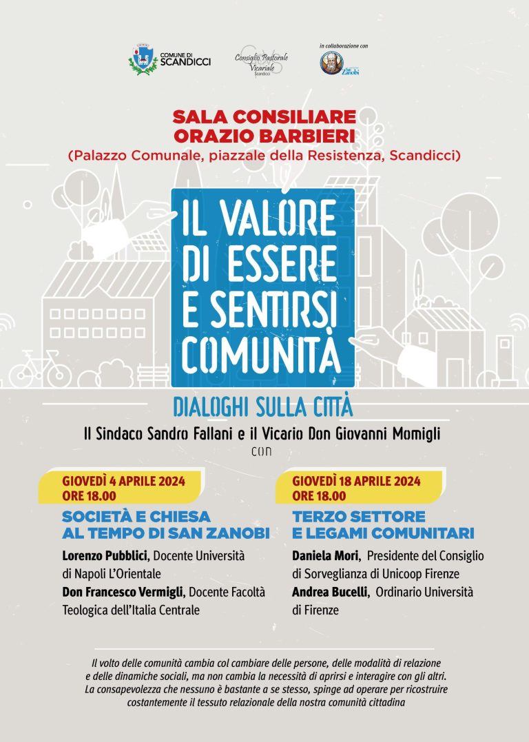 Il valore di essere e sentirsi comunità – Dialoghi sulla città