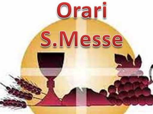 Orario Santa Messa festiva dal 16 giugno al 1° settembre