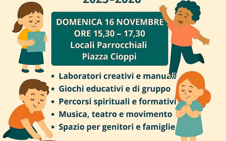 Presentazione Laboratori 2025-2026 per ragazze e ragazzi – Open Day