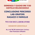 Conclusione percorso Lab-Oratori 7 giugno 2026