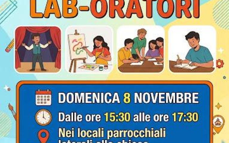 OPEN DAY LABORATORI PER BAMBINI E RAGAZZI